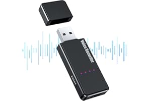 SUNTONY Digital Voice Recorder, 64GB USB Recording Device Small Portable Audio Recorder with 800 Hrs Recording Capacity Capture Every Word with Playback, Screen Display Charge, Ideal for Lectures or Meetings