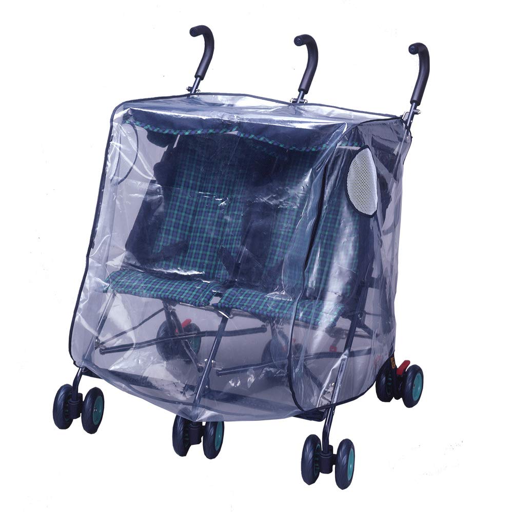 スマートスタート ベビーカー用レインカバー 二人乗り 横並び ツイン商品画像