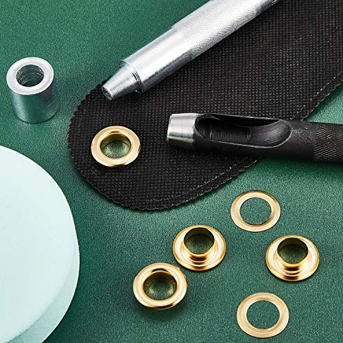 Pangda Grommet Tool Kit, Grommet Setting Tool and 100 Sets Grommets