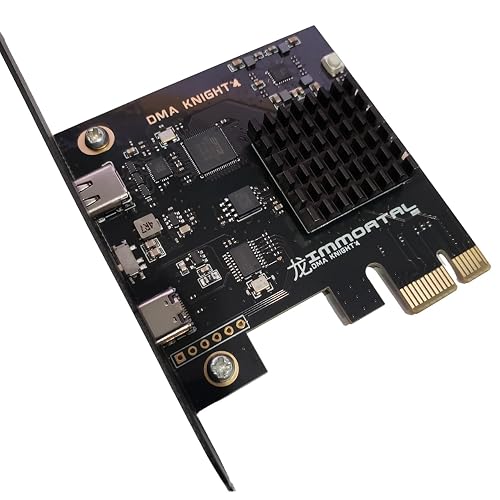 Pcileech Immortal DMA Knight, PCIe/FPGA DMA with Custom PCILeech Firmware, USB-C ...