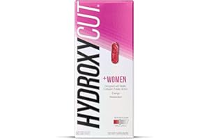 Hydroxycut +Women - 60 Rapid-Release Liquid Capsules - Includes Biotin, Collagen, Folate & Iron