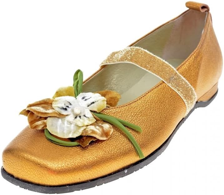 bronze coloured shoes