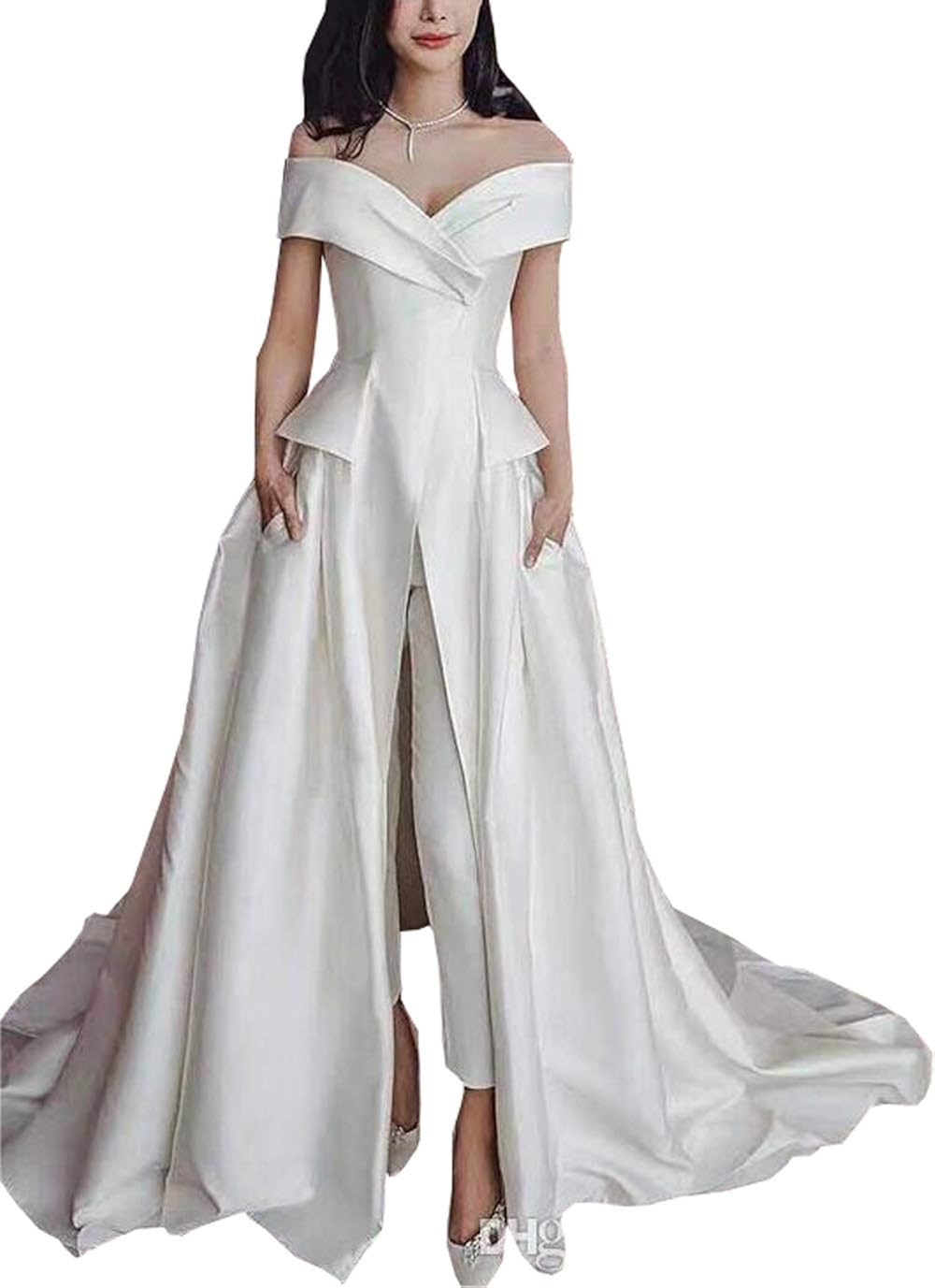 evening jumpsuit gown