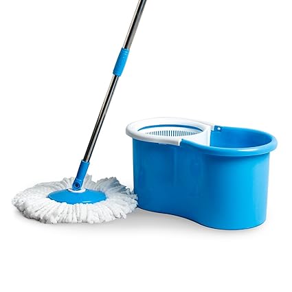 Esquire Elegant Spin Mop, Blue