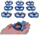 Mini Masquerade Mask Party Decoration - Yiseng 10pcs Set Supper Small Masks Mardi Gras Halloween Party Decor Novelty Gifts