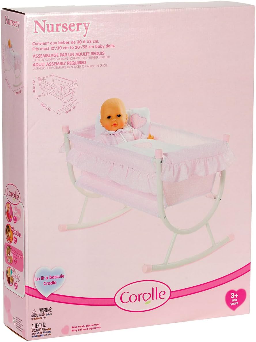 corolle doll crib