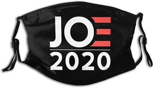 Amazon Com Joe Biden 2020 President Campaign Restore Rally Personalized Mouth Sleeve Reusable Adjustable Ear Loops Polyester Face Mask With Filter Home Kitchen