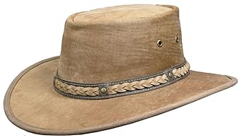 Barmah 1022 Squashy Bronco Cooper Crossing Lederhut Hickory aus Australien