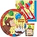 Curious George Birthday Standard Tableware Kit Serves 8