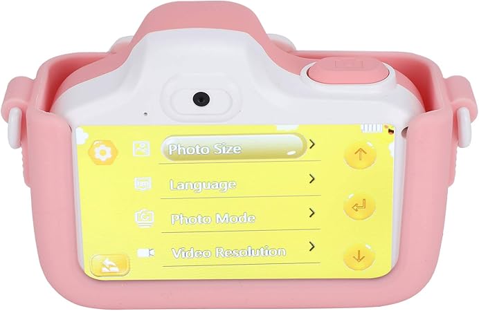 Kids Camera 48MP Camera Toy 3 0 Inch IPS Touch Screen WiFi with Silicone Sleeve for Photo Taking for Video RecordingPink
