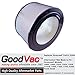 GoodVac Honeywell Non-OEM 22500 HEPA Enviracaire Air Purifier Filter with Pre-Filter Wrap EV-25 62500 83236 83256 made