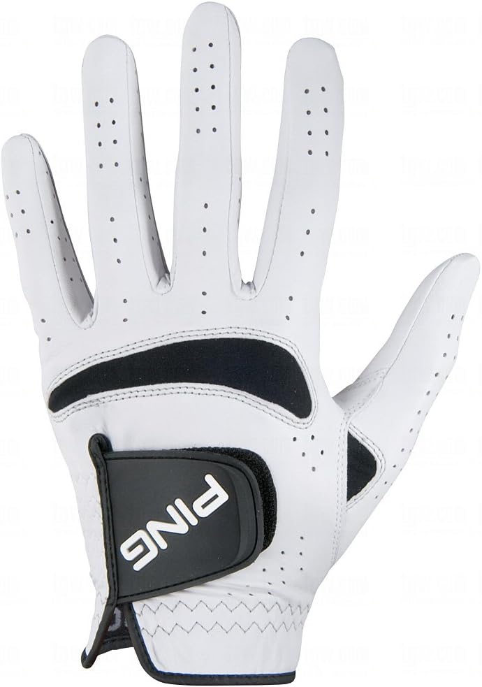PING Men's Sensor Sport Right Hand Golf Glove, White