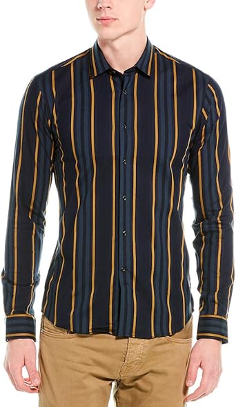 scotch and soda slim fit shirt