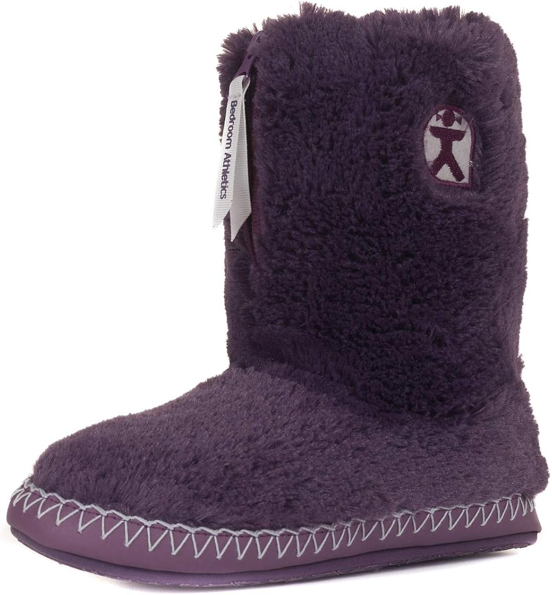 Bedroom Athletics Marilyn Faux Fur Slipper Boots Sweet Grape US 11/