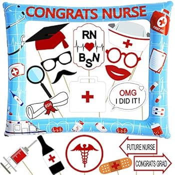 Amazon Com Big Dot Of Happiness Nurse Graduation Medical