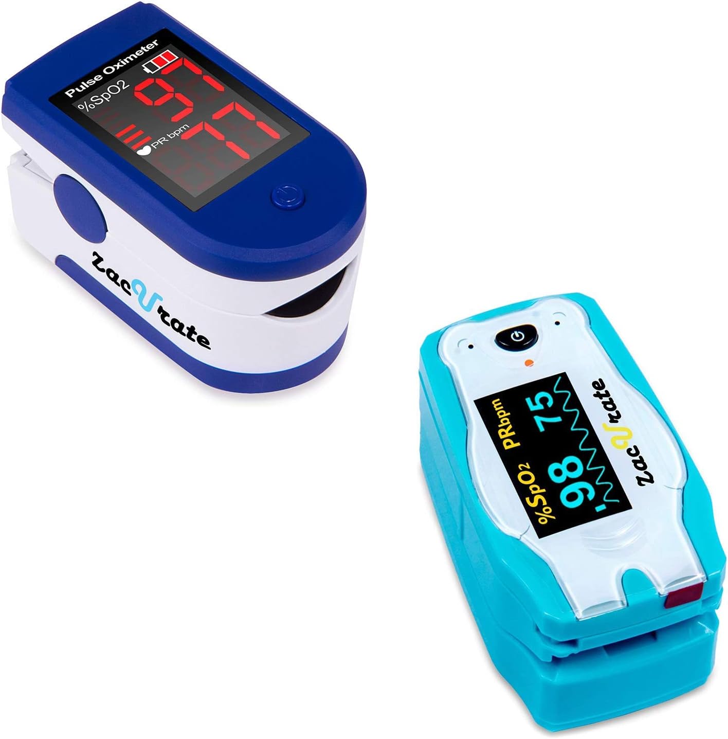 Zacurate 500CL Fingertip Pulse Oximeter and Children