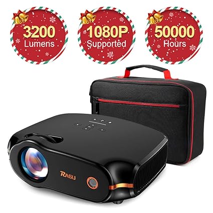 RAGU Z400 Mini Proyector, 2019 Actualizado Full HD 1080P 180 ...