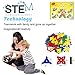 Klikko model building set - 240 pieces - Ages 3+ Engineering Education Toy, Best gifts for boys and girls with activities to learn STEM concept