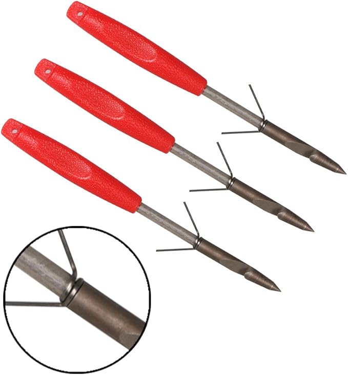 Amazon | Huntingdoor 釣り 矢頭 ダーツ スリングショット 用 狩猟釣り ...