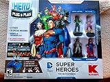 Hero Portal DC Comics Super Heroes Gaming System with 4 Action Figures