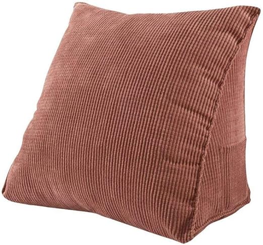 Amazon Com Triangle Wedge Pillow Back Support Cushion Reading