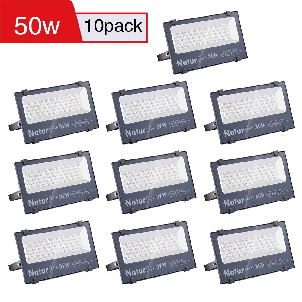 Iluminación de exterior jardín Blanco Frío luz led para patio 6000K