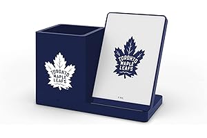 SOAR NHL Wireless Charger and Desktop Organizer, Toronto Maple Leafs