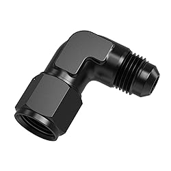TRUCKMETER 90 Degree 6AN Female to 6AN Male Swivel