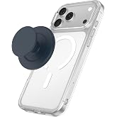PopSockets Phone Grip for MagSafe, Magnetic Holder- Soft Touch Navy | With Magnet, Removable, Kindle/iPhone/Android/Tablet, Navy, Blue, Dark, Mobile Device Accessory