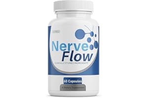 Nerve Flow Advanced Nerve Support Pills Maximum Strength Multivitamin Formula, 60 Capsules for 1 Month