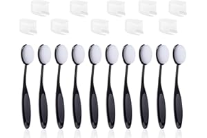 UNIMEIX 10 Pack Craft Ink Blending Brushes Set Tool Card Making Supplies Blender Brush for Card Making（Size 4, 0.82" Brush Head）