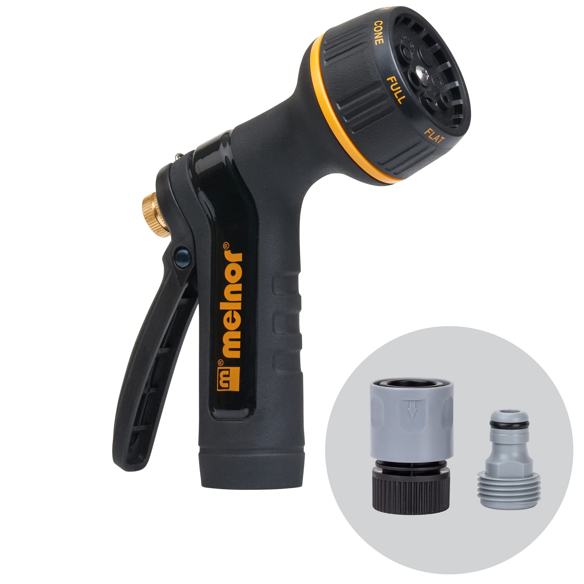 Melnor 65143AMZ Nozzle Bundle, Black, Yellow