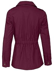 J. LOVNY Women's Versatile Military Anorak Jacket