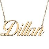 HUAN XUN Customized Custom Simple Any Name Necklace