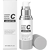 Vitamin C Retinol Anti-Aging Serum, Retinol, Hyaluronic Acid, Peptides, Collagen, Vitamin E for Brightening, Hydrating, Firming, 1 Fl Oz