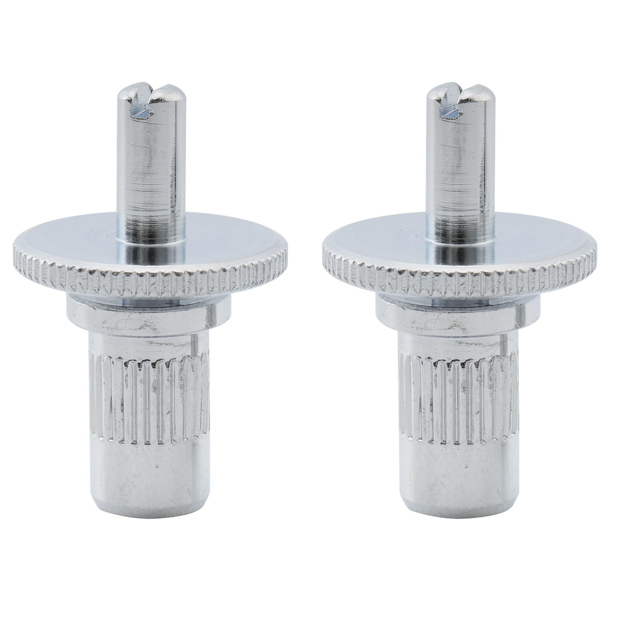 Musiclily Pro Metric Sized M4 Nashville Tune-o-matic Bridge Studs and Bushings for Epiphone Les Paul Style Guitar, Chrome (Set of 2)