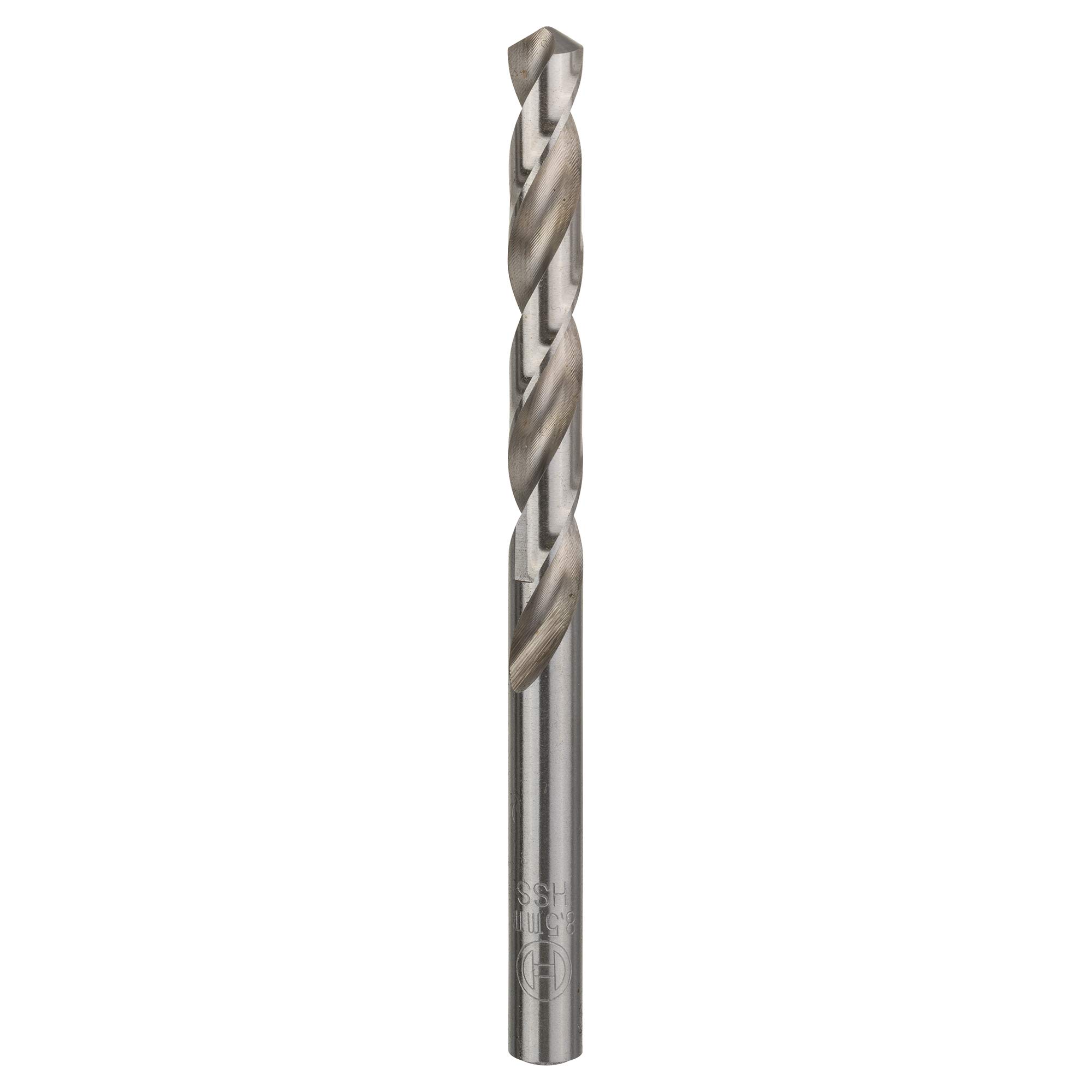 Bosch 1pc. HSS-G Drill Bit (Metal, Hard Plastic, Ø 8.5 x 75 x 117mm, Accessory Drill Driver) — image 1