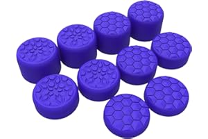 PlayVital Quantum Pro Thumb Grips for Nintendo Switch 2, Ergonomic FPS Joystick Caps Cover for Joycon 2 - with 3 Height Conve