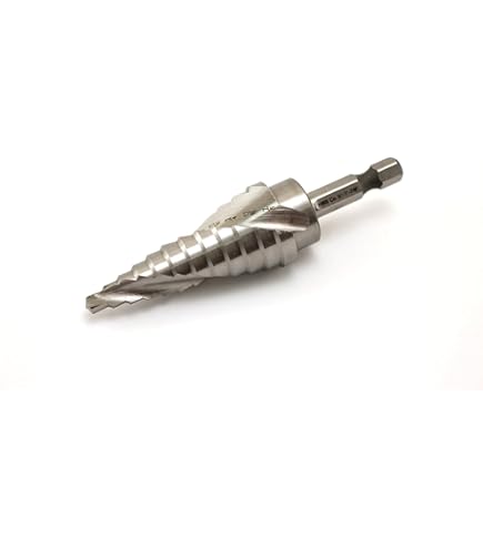 Dewalt DWA1789IR Step Drill Bit 2 Hole Sizes, 7/8 In To 1 1/8 In, 3/4