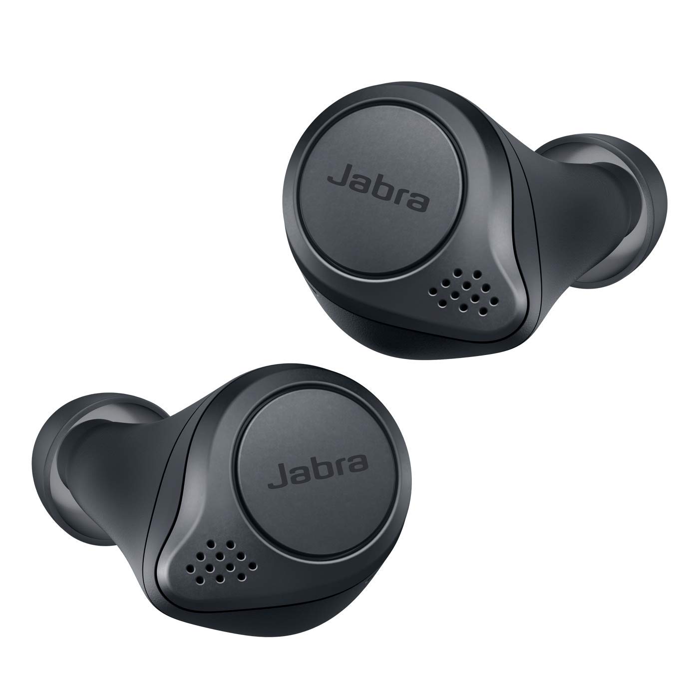 Photo 1 of Jabra Elite Active 75t True Wireless Earbuds with Wireless Charging Enabled Case, Gray