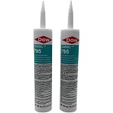 795 Silicone Building Sealant Black 10 oz (2-Pack)