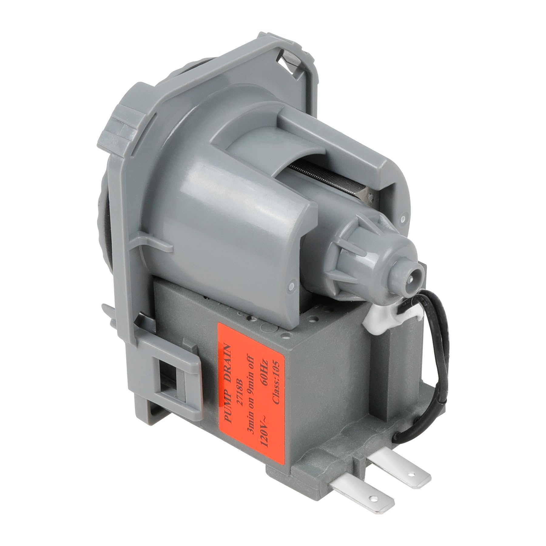 Photo 1 of 2718B 120V 60Hz Dishwasher Drain Pump Compatible with GE WG04F10194, Midea 11001011000221