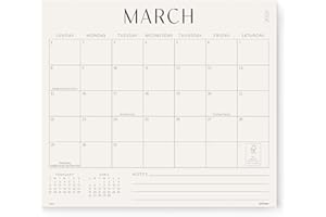 Jotsome Magnetic Calendar for Refrigerator 2026-2027, Monthly Fridge Calendar From January 2026 to June 2027 13x11 inch, Easy