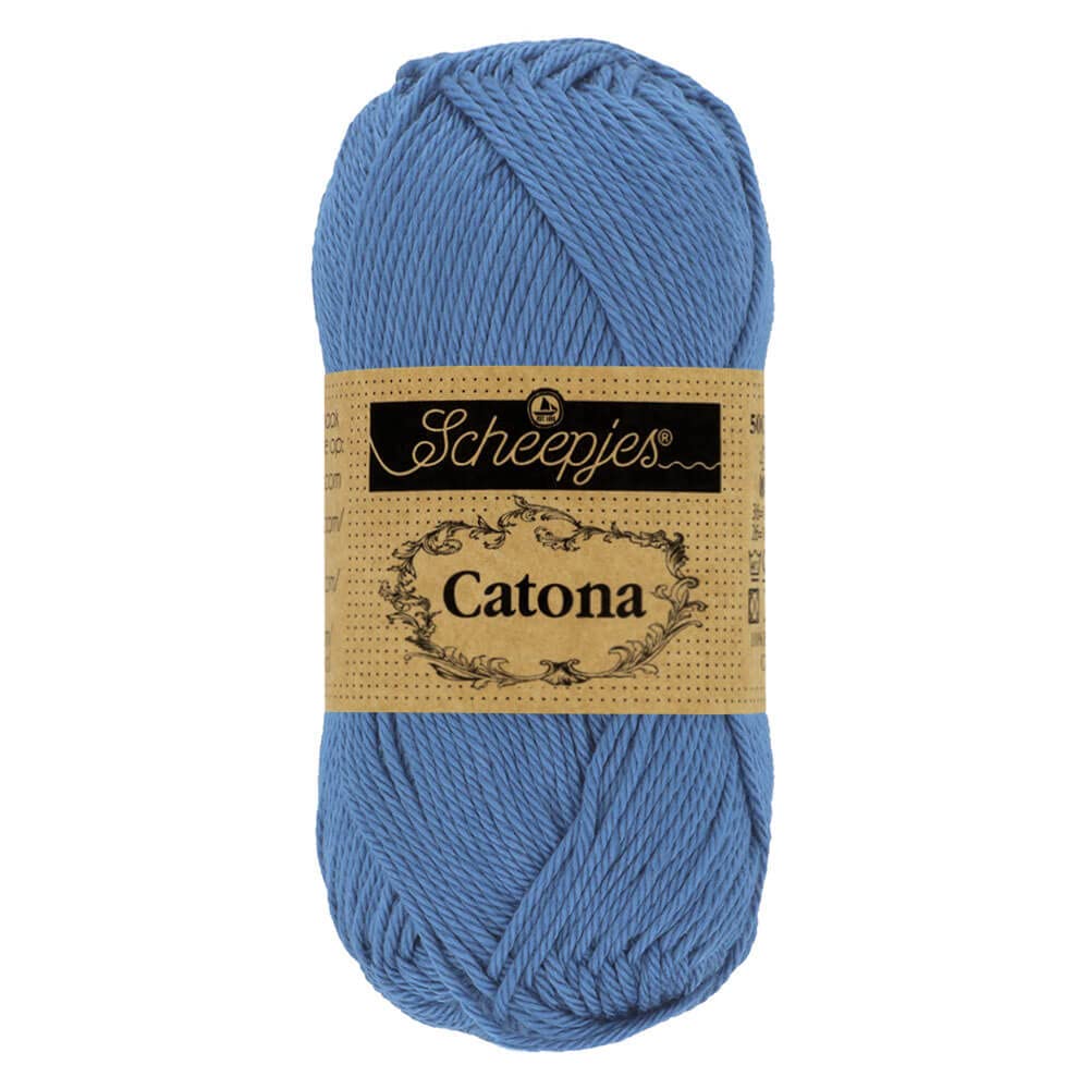 Scheepjes - Scheepjes Catona 261 Capri Blue Yarn - 1x10g — image 1