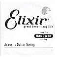 Elixir® Strings Acoustic 80/20 Bronze Single String with NANOWEB® Coating (.032)