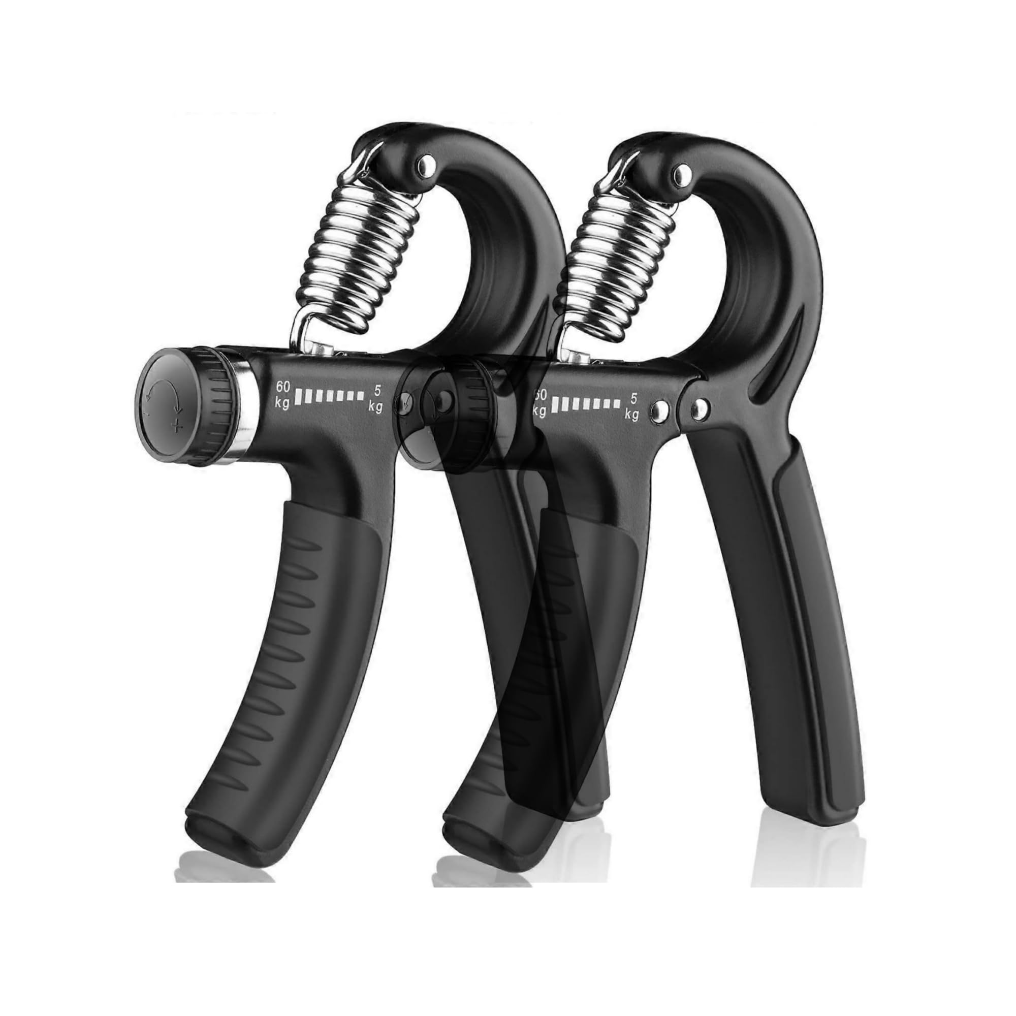 Photo 1 of CAIYL 2 Pack Grip Strength Trainer, Hand Grip Exerciser Strengthener with Adjustable Resistance 11-132 Lbs (5-60kg), Forearm Strengthener Hand Exerciser for Musicians Athletes and Injury Recover