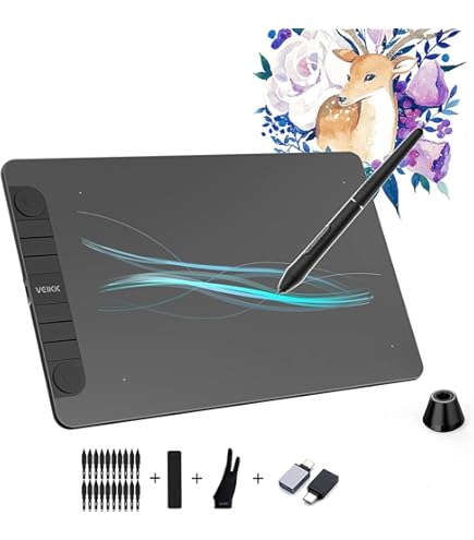 Tableta Gráfica Wacom Intuos Small, USB. Color Negro