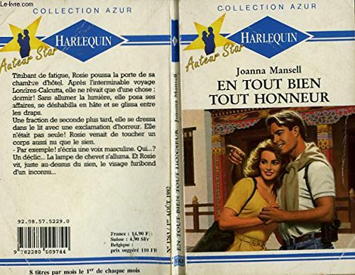 En Tout Bien Tout Honneur Land Of Dragons Amazon Co Uk Mansell Joanna 9782280009744 Books