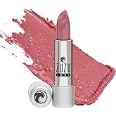 Zuzu Luxe Lip Color Lipstick (Icon - Pinkish Purple/Cool Pearl), Natural Lipstick, Paraben Free, Vegan, Gluten-free, Cruelty-free, Non GMO, 0.13 oz
