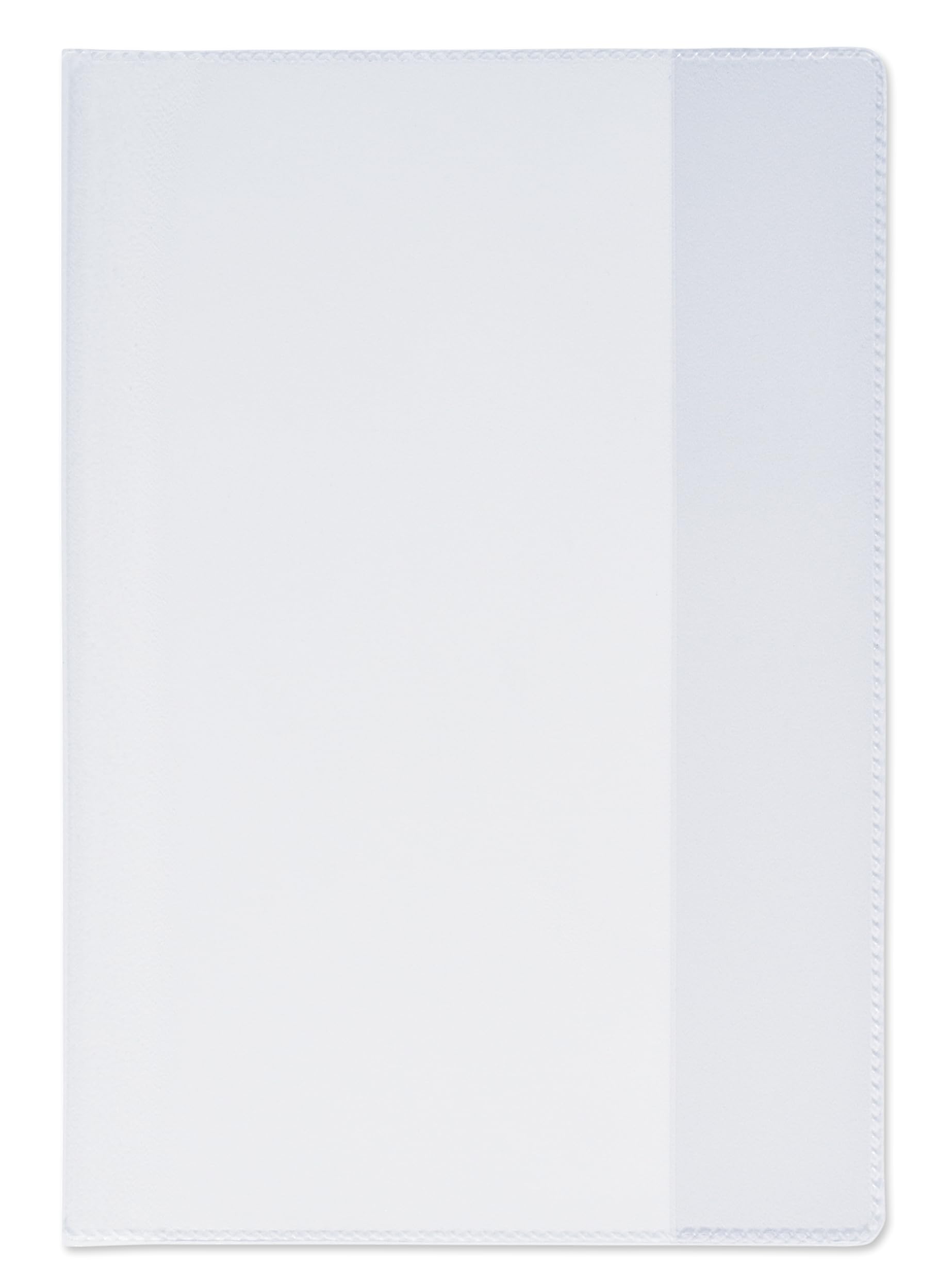 OXFORD Pack of 50 A5 Translucent PVC Notebook Covers 15/100 Colourless